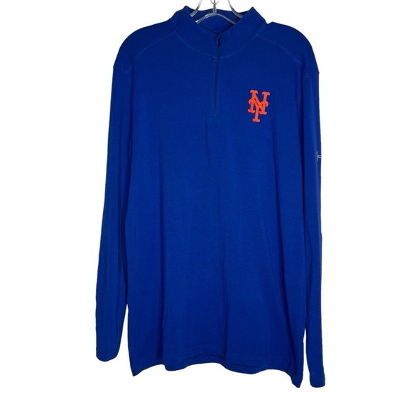 Under Armour Other - Under Armour Men's Mets Zip Pullover size Large